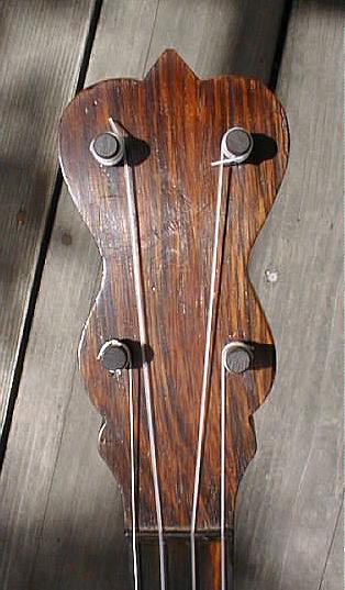 Peghead from early Fairbanks